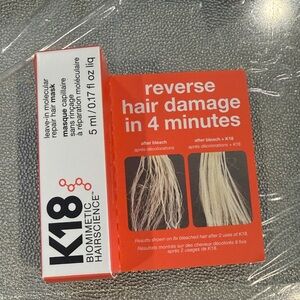 K18 Biomimetic Hairscience Repair Mask - Orange Packaging